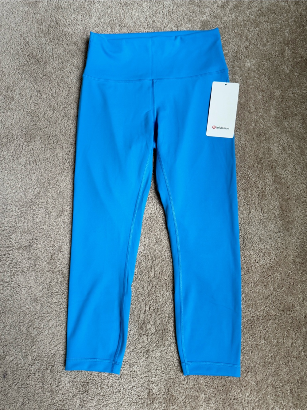 💙 lululemon Wunder Train HR Crop 23” 💙 Size 8